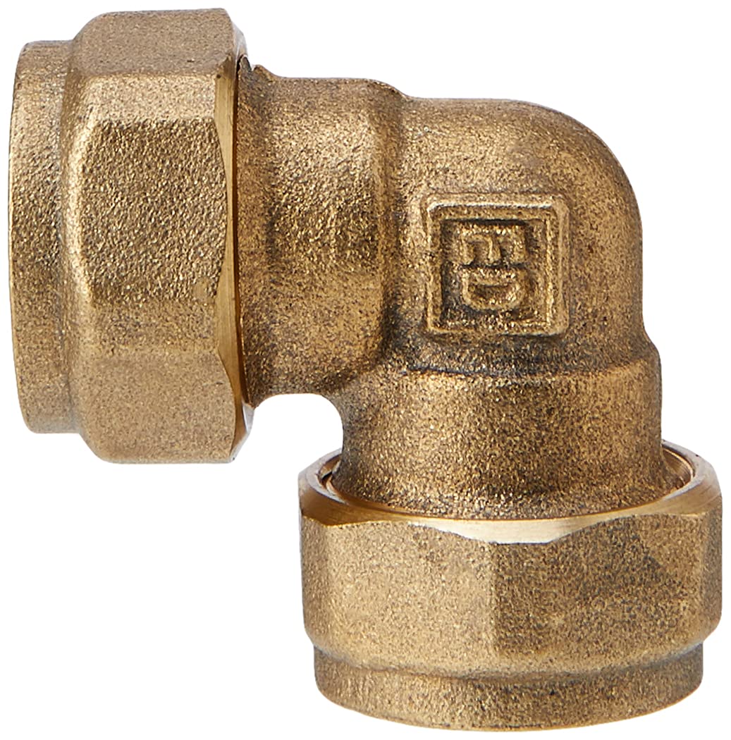 Plumb-Pak PF03-5AMZ Compression Elbow 15mm - Pack of 5