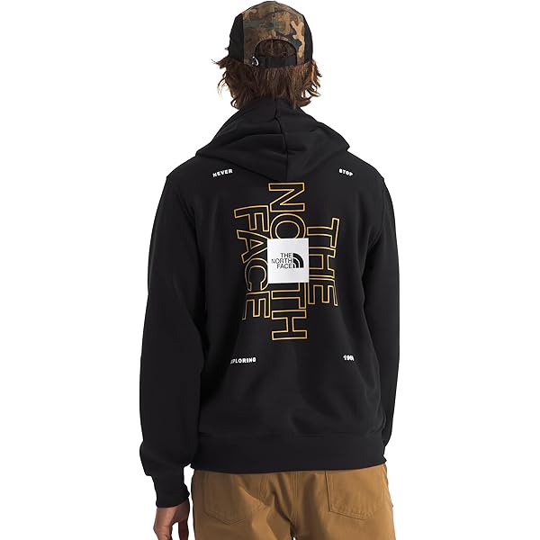 BOSS Bold Logo French Terry Hooded Sweatshirt at Amazon