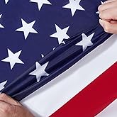 American US Flag 4x6,Vibrant Color & Fade Resistant US Flags for Outside 4x6 ft Flags Double Stitched Long Lasting Polyester with Durable Brass Grommets USA Flag(1 PACK)