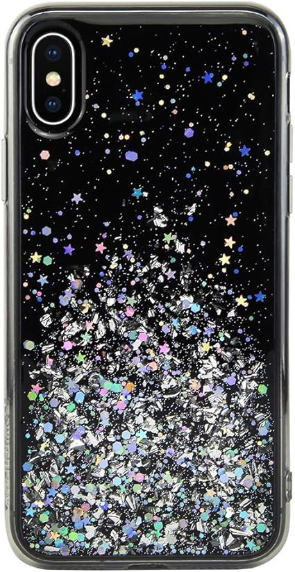 Amazon Switcheasy Iphone Xs Max 対応 ケース 星柄 キラキラ ラメ 入り ファッション ハード ケース ストラップ ホール 付き Apple Iphonexs Max アイフォンxsマックス 対応 Starfield ウルトラブラック 家電 カメラ オンライン通販