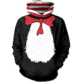 IIMMER Unisex Kids Halloween Funny Hoodies Cute Print Pullover with Pocket 4-14 Years