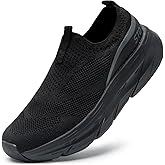 STQ Slip on Sneakers Women Walking Shoes with Arch Support Memory Foam