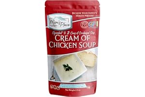 Mom's Place Gluten-Free & Dairy Free Cream of Chicken Soup Mix, Equal to 2 Cans of Condensed Soup, Kosher, Vegan, Nut Free & Soy Free, 2.4 oz.