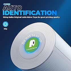 Nelko Label Maker Machine with Tape, PM220