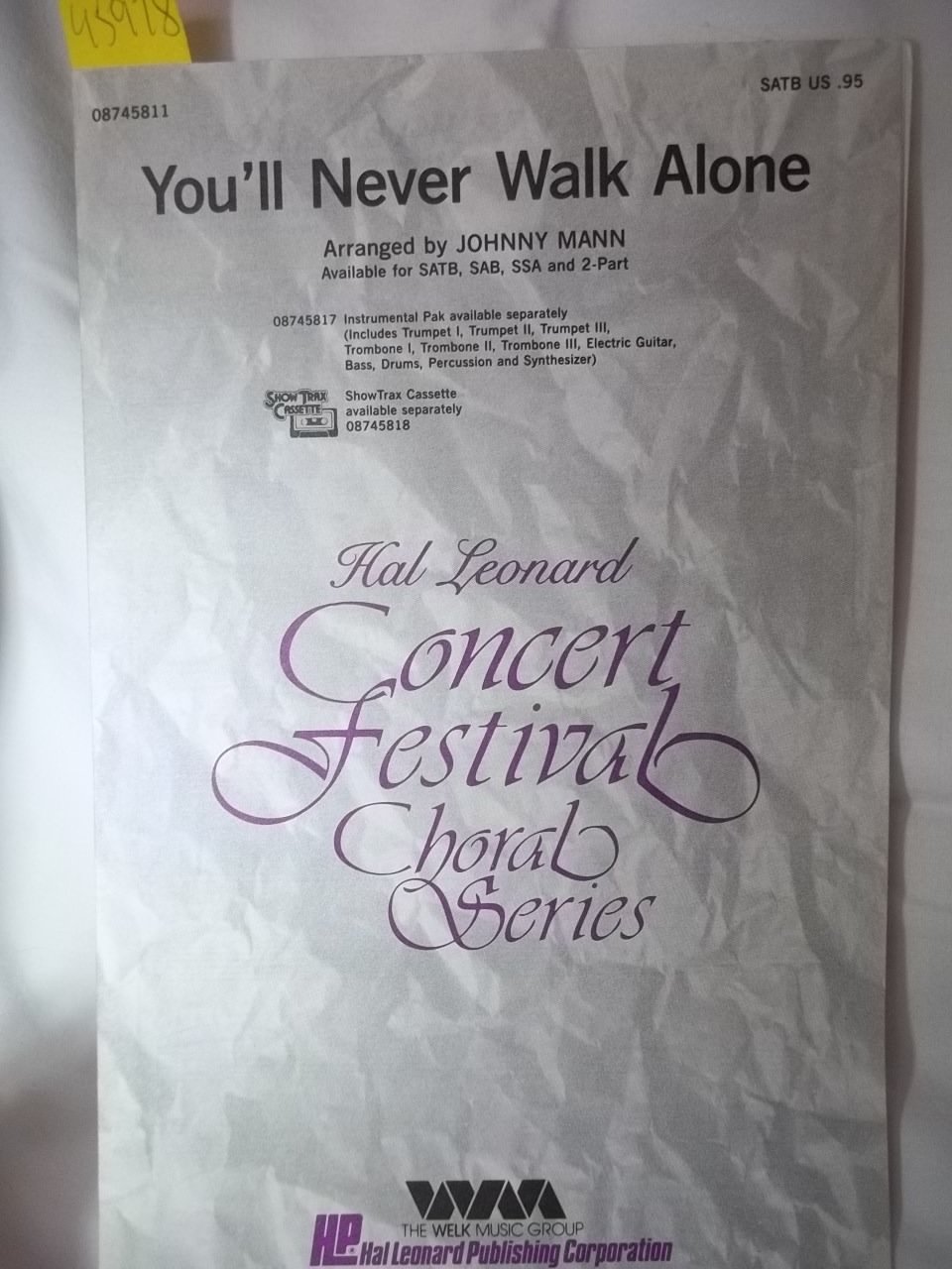 You Ll Never Walk Alone From Carousel Amazon Com Books