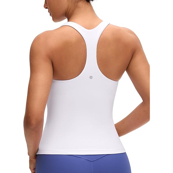 Amazon.com: CRZ YOGA Butterluxe Womens Y Back Workout Crop Tank