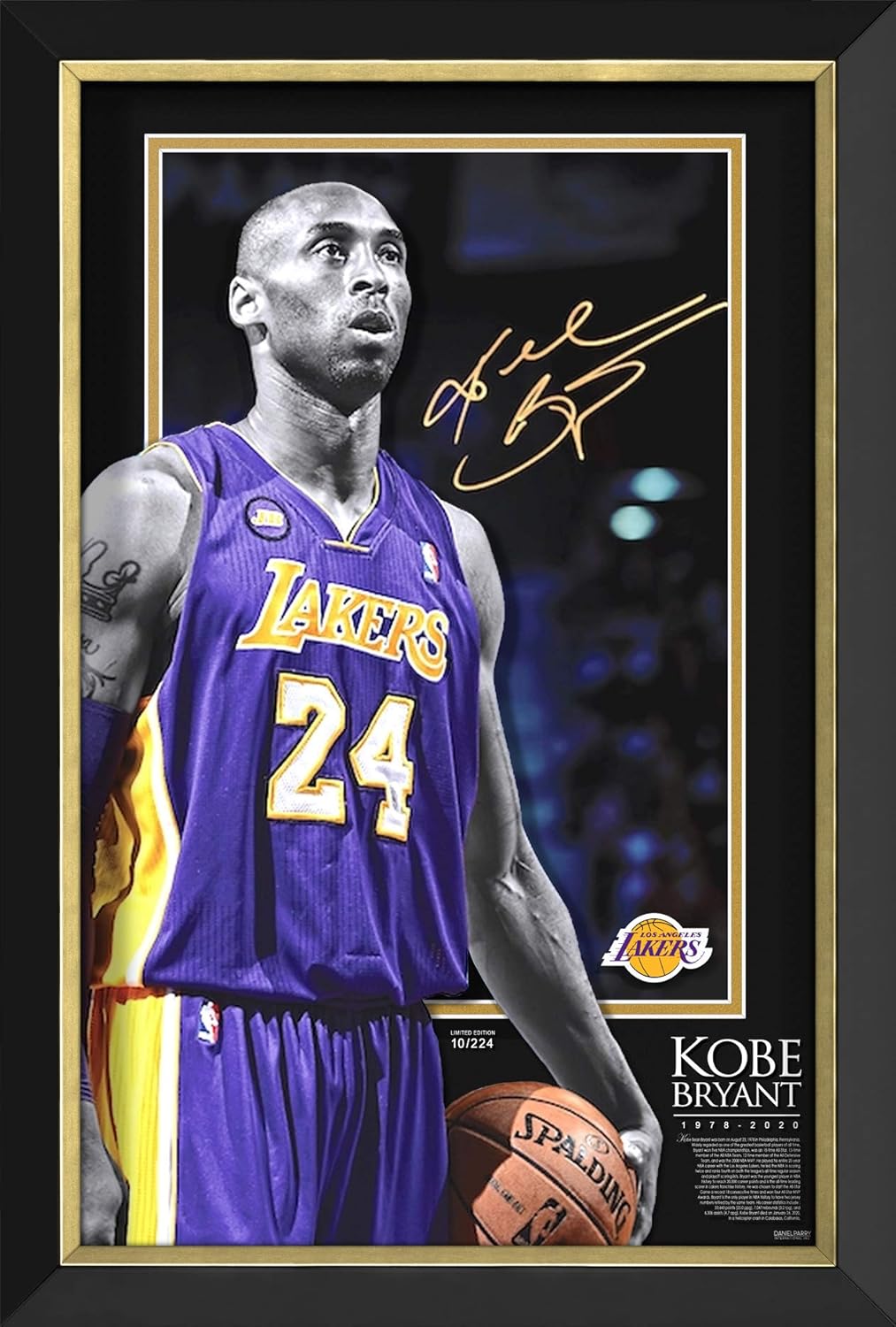kobe bryant basketball signed