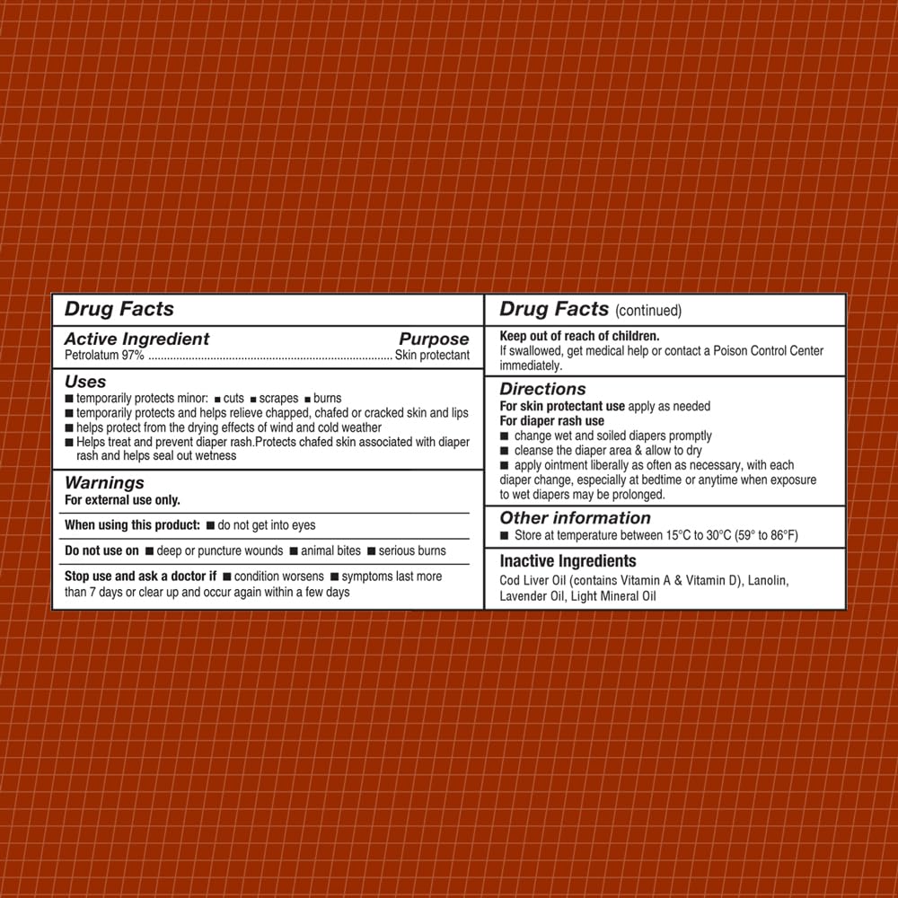 CareAll Vitamin A&D Ointment 15 oz. Helps Treat and Prevent Diaper Rash. Protects Chafed Skin Associated with Cold Weather, Rashes, Seals Out Wetness. Protects Minor Cuts, Scrapes, Burns