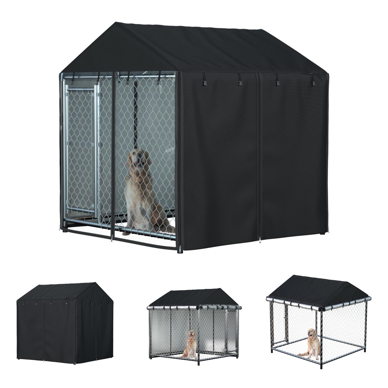 Dog Kennel Outdoor Outdoor Dog Waterproof UV-Resistant Cover