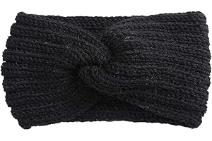 WELROG Winter Knit Headbands Warm Hair Band for Womens Girls Head Wrap