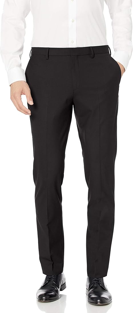 mens slim fit stretch dress pants