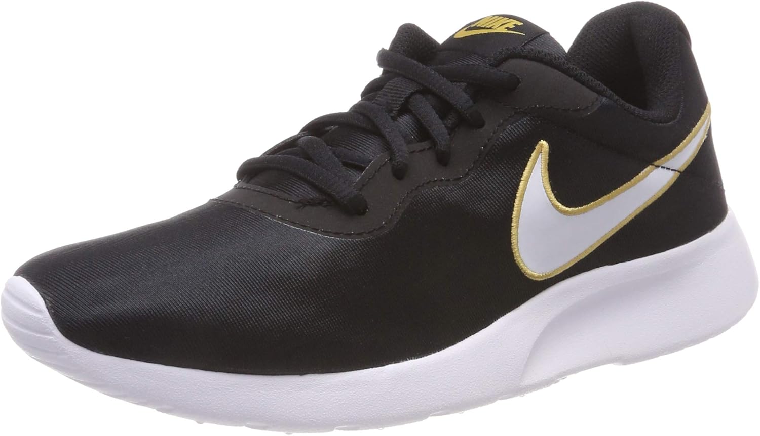nike tanjun womens running shoes black