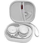 XANAD Hard Case for Bose QuietComfort, QC Ultra, QC 45, QC 35, QC45 SE, QC SE or Skullcandy Crusher Evo, Hesh ANC, Hesh Evo, Crusher ANC 2, Crusher, Riff 2 Noise Headphones (White)