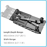Allcam PH24FL Computer Trolley, Width 160-300mm, Depth 400-510mm, 25kg view 5