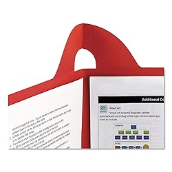 Smead Lockit Two-Pocket Heavyweight Folder, Letter