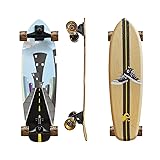 Abrazo 33x9.5 Pro Cruiser Skateboard for Kids Teens