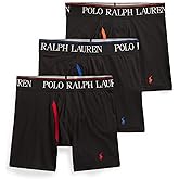 POLO RALPH LAUREN mens 4d Flex Cooling Microfiber Boxer Brief 3-pack