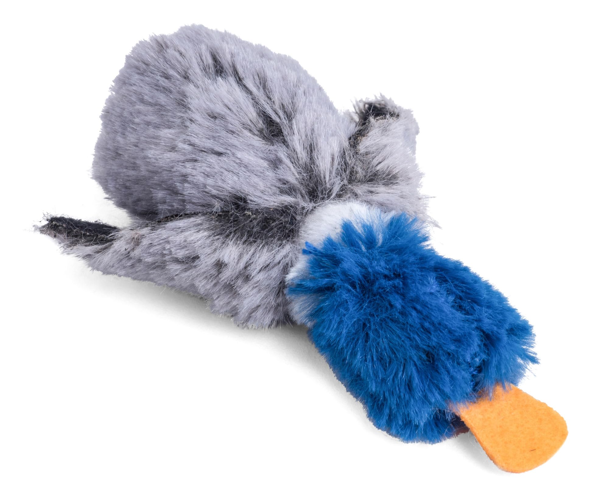 Petface (Catkins by Petface) Dudley Duck Plush Cat Toy, Filled with Natural Catnip