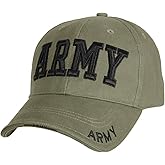 Rothco Mens EmbroideredDeluxe Army Embroidered Low Profile Insignia Cap