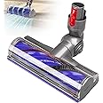 IOEALD Upgrade Anti-Tangle Replacement Vacuum Head for Dyson V7/V8/V10/V11/V15 – Powerful 50W Direct Drive Motorized Brush, Deep Cleans Carpets & Hard Floors, Fits Cyclone Cordless Vacuum Cleaner