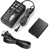 DR-E12 DC Coupler LP-E12 Dummy BatteryACK-E12 AC Power Adapter kit | For Canon EOS M50, EOS M50 Mark II, EOS M200, EOS M100 Cameras