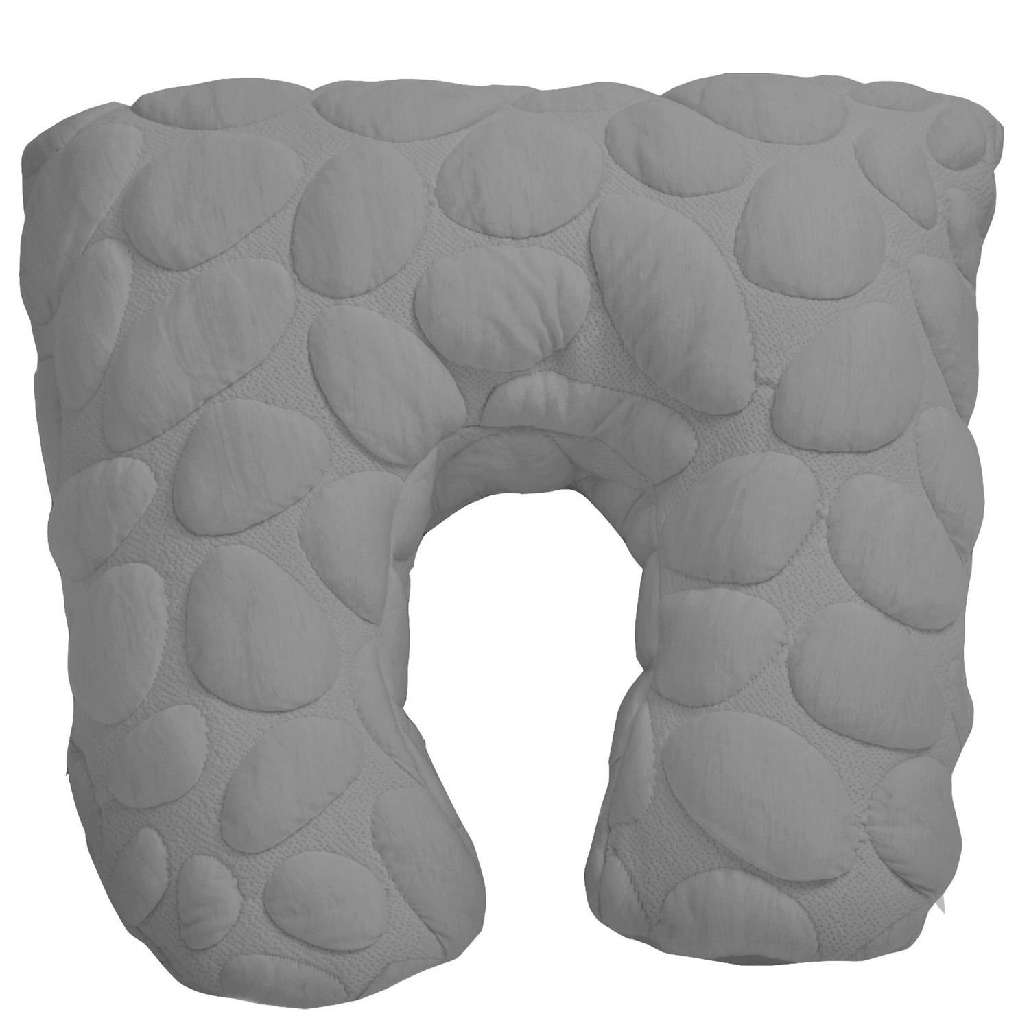gray Nook organic breastfeeding pillow.