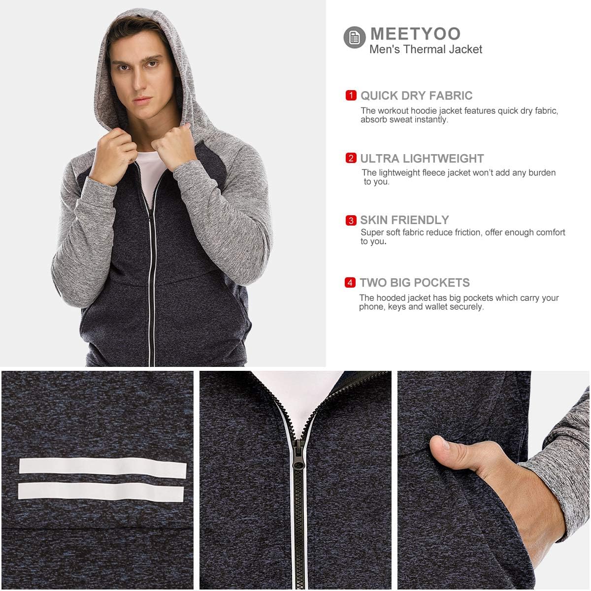 thermal sweat jacket