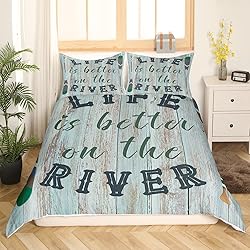 Castle Fairy Lake Life Duvet Cover Set Full
