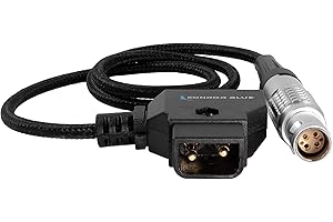 Kondor Blue 20" D-Tap to 6-Pin Lemo Power Cable for RED V-Raptor & KOMODO- X