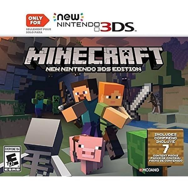 Amazon.com: MINECRAFT CREEPER EDITION NEW Nintendo 2DS LL Game