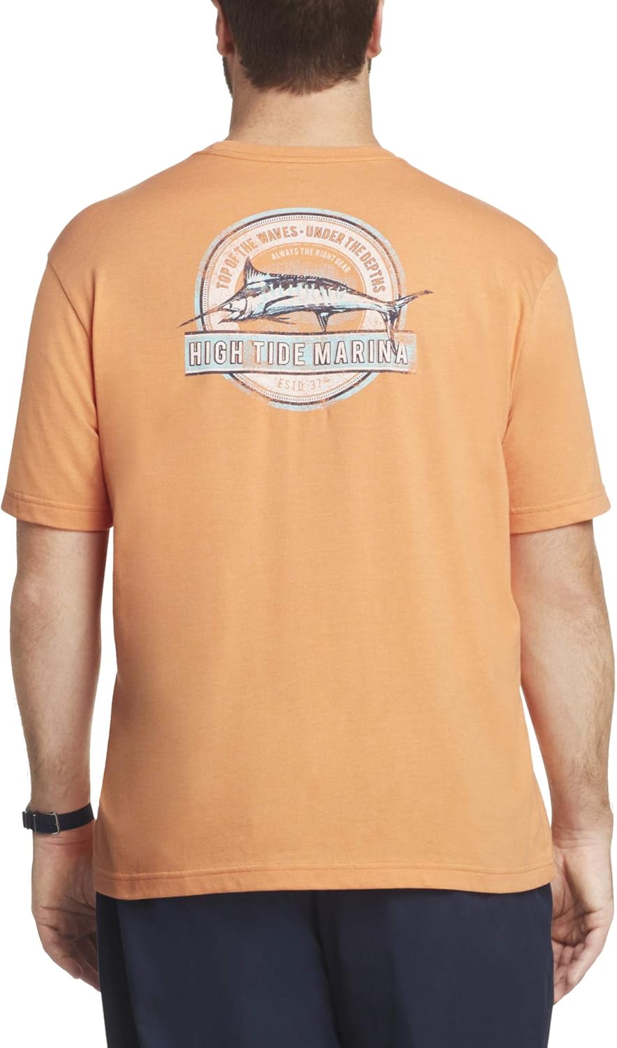 IZOD Men's Big and Tall Graphic T-Shirt: Clothing