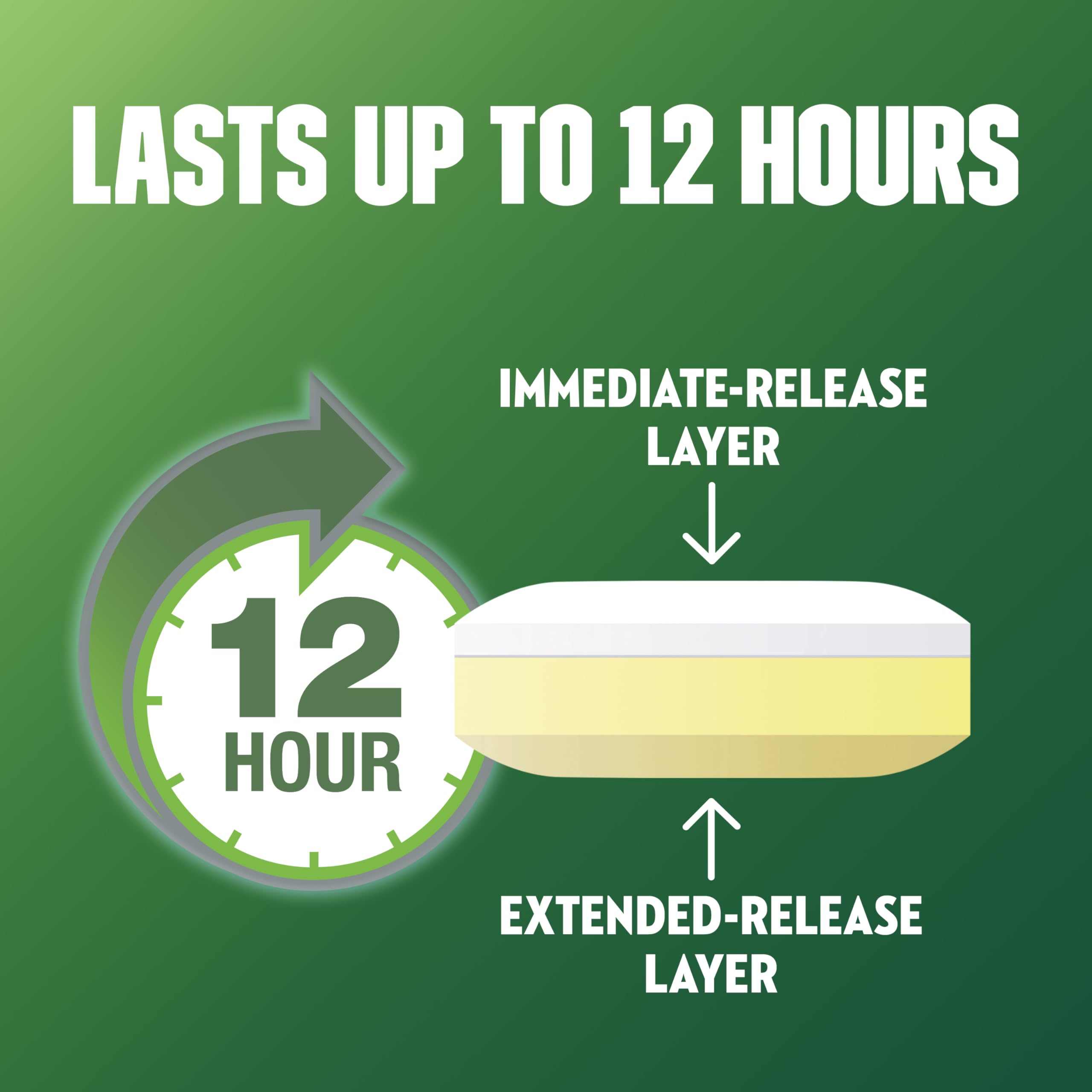 Mucinex DM 12Hr Maximum Strength Chest Congestion & Cough Medicine for Adults, Cold and Cough Medicine for Excess Mucus Relief, 1200 mg Guaifenesin & 60 mg Dextromethorphan HBr, 48 Bi-Layer Tablets