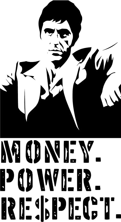 Global Graffix Scarface Style 2 Wall Decal Sticker Home Décor 23 X 42