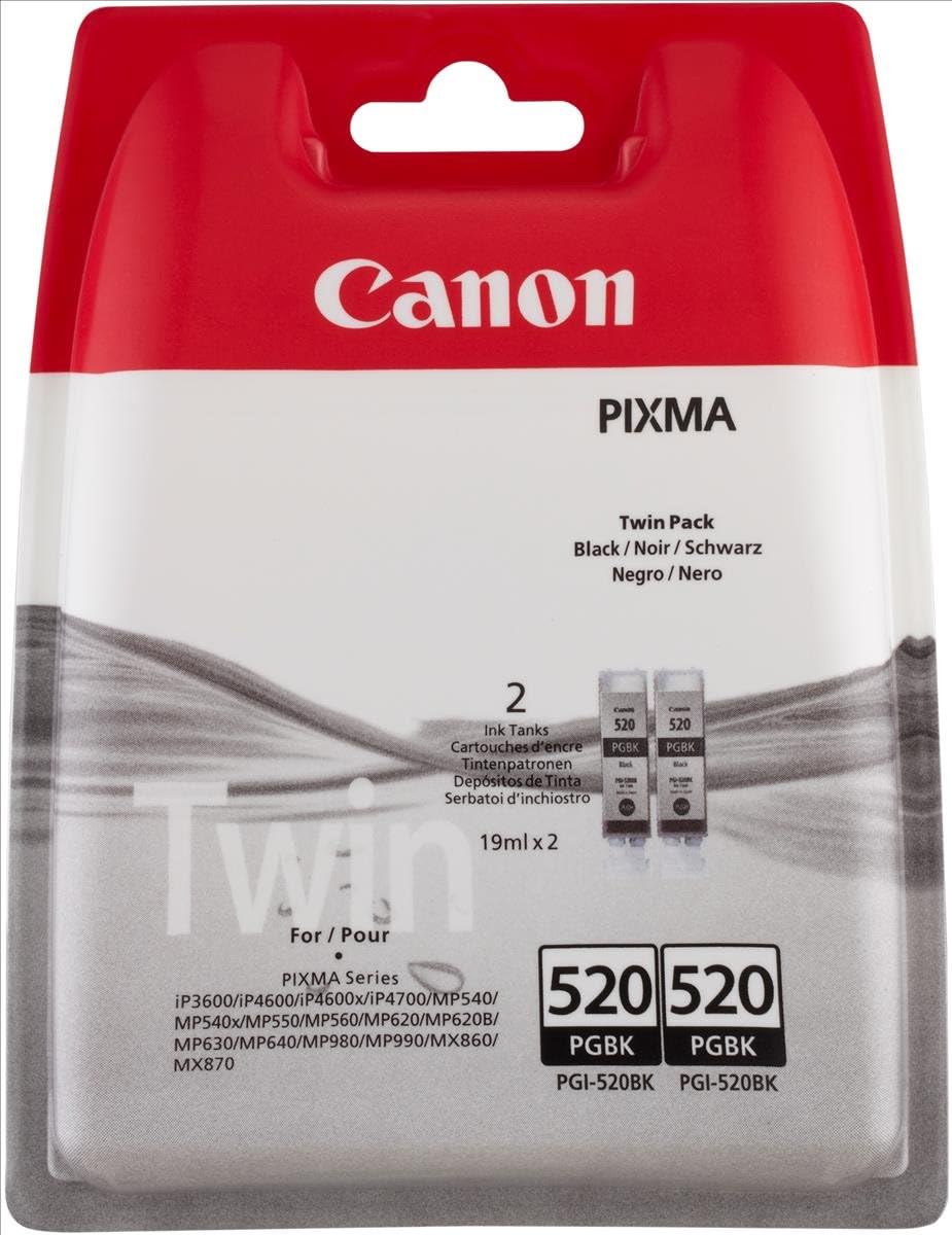 Canon PGI-35 Black Ink Cartridge Twin Pack 2x Black