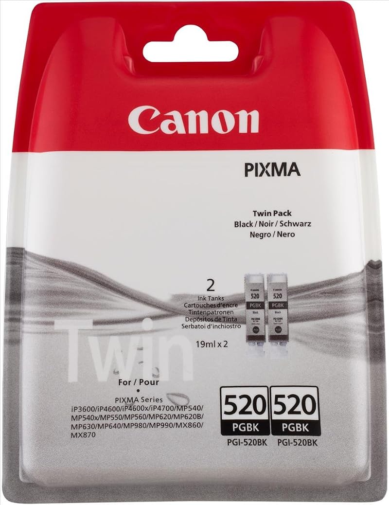 Canon PGI-35 Black Ink Cartridge Twin Pack 2x Black
