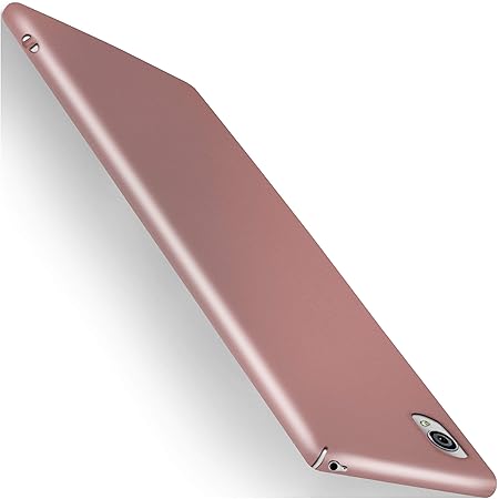 moex Sony Xperia XA | Hülle Rose-Gold Alpha Back-Cover TPU Schutzhülle Dünn Handyhülle für Sony Xperia XA Case Ultra-Slim Thi