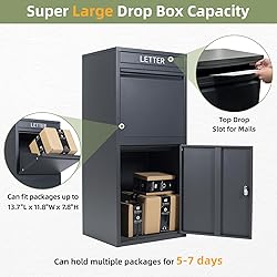 Package Delivery Boxes for Outside, Extra Large