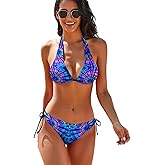 Women's Two Piece Sexy Bikini Set Swimsuits Swimwear Modest Bathing Suits with Swimsuits for Women