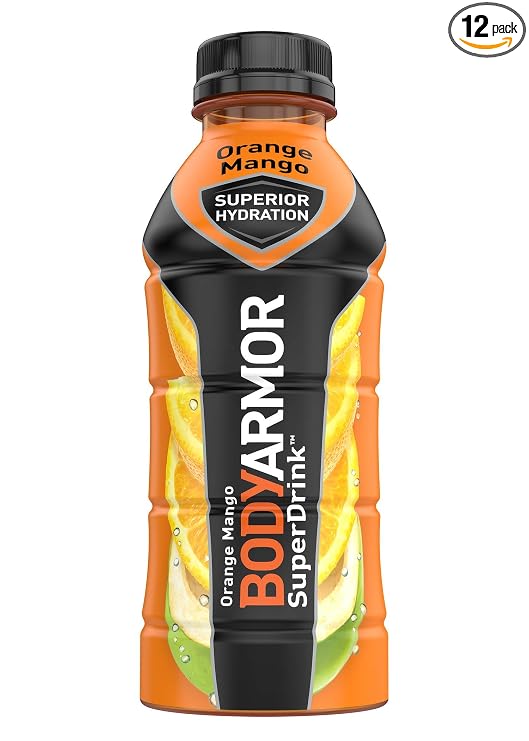 Bodyarmor Orange mango plastic 28floz (858176002300)
