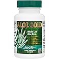 Aloe Life - Aloe Gold Tablets, Immune Support & Healthy Herbal Bitters, Supports Proper Digestion, Promotes Energy & Body Wellness, Certified Organically Grown Whole Leaf Aloe Vera Leaves (30 Tablets)