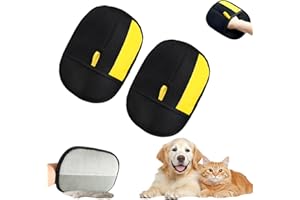 Pet Hair Removal Glove, Magic Brush Glove Pet Hair, Quick Easily Clean Hairs for Pets, Furniture and Clothes