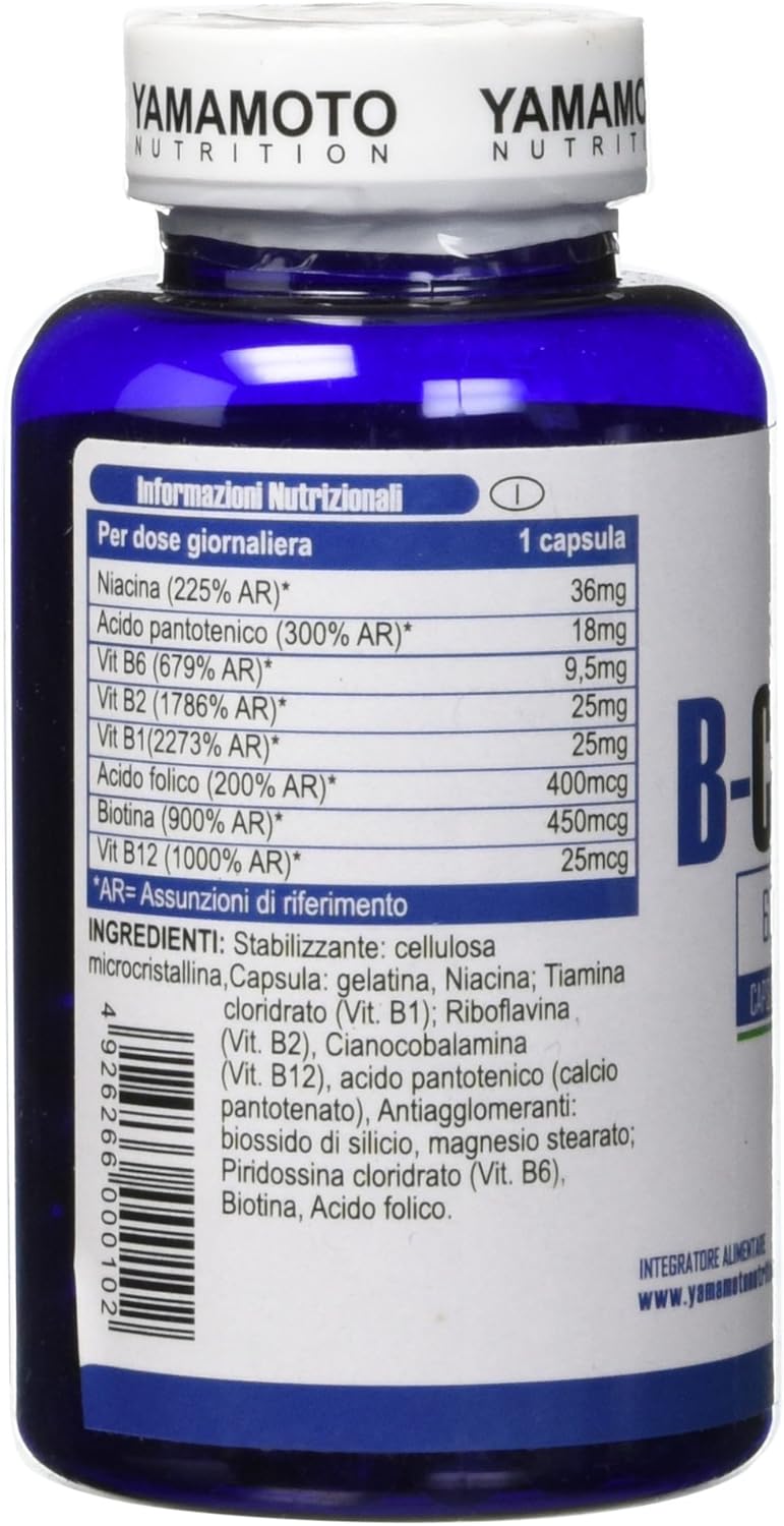 Yamamoto Nutrition Ultra B Complex 60 Caps Amazon Co Uk Health Personal Care