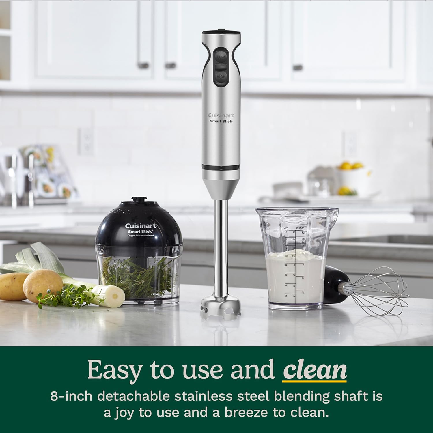 CUISINART SmartStick 2-Speed Hand Blender with Chopper Attachment