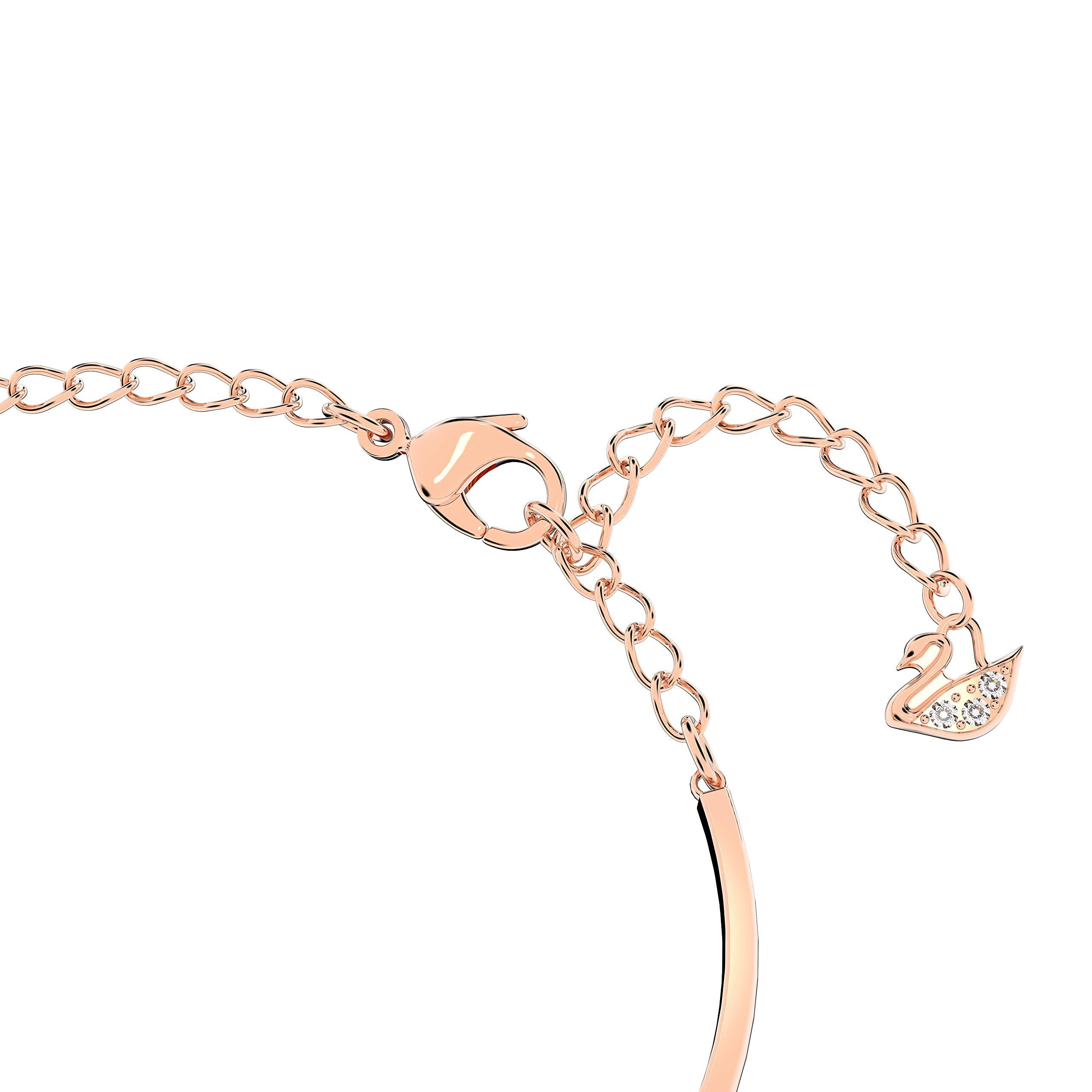 Swarovski Infinity Heart Jewelry Collection, Necklaces and Bracelets, Rose Gold & Rhodium Tone Finish, Clear Crystals
