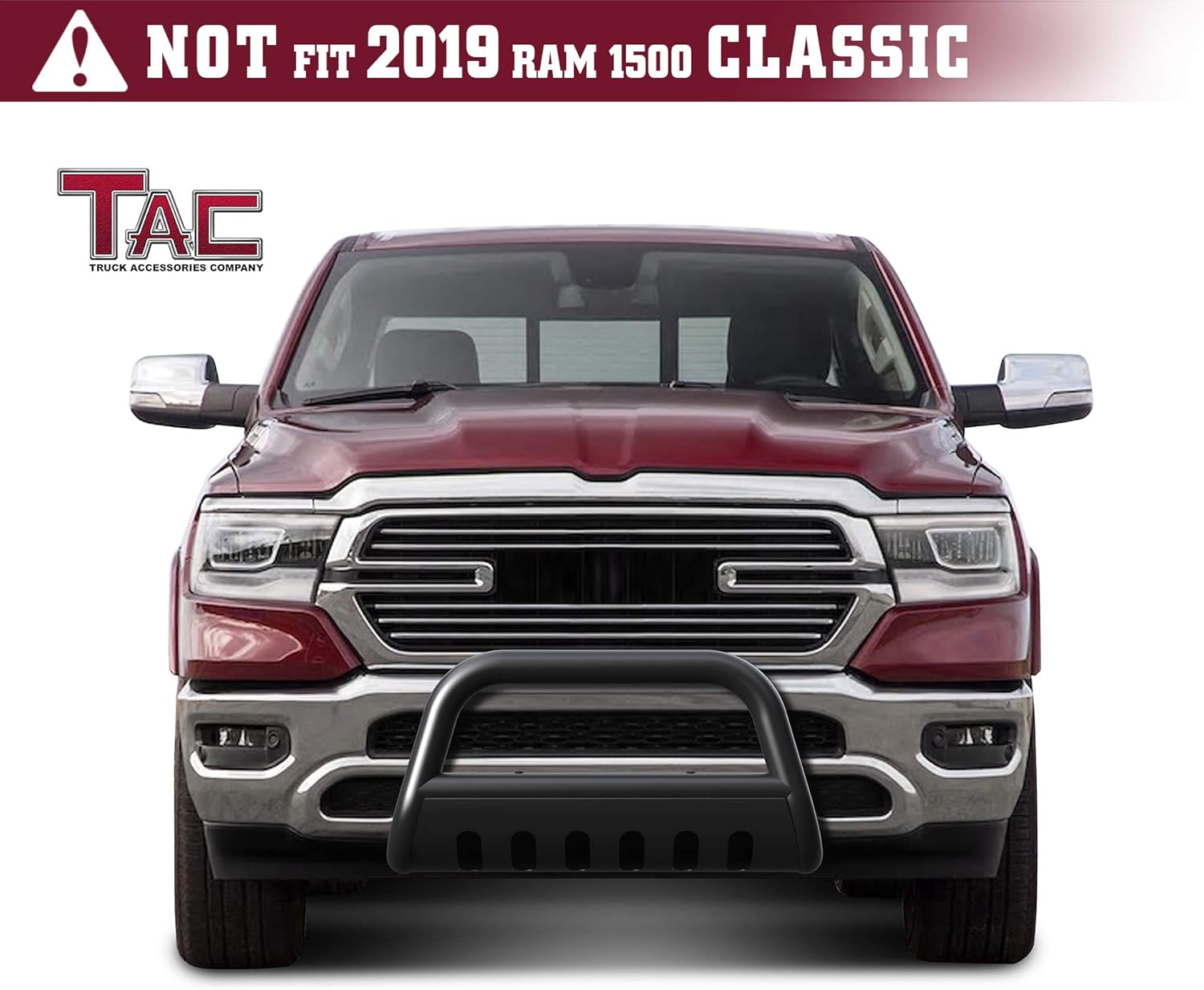 3 Powdercoated Mlid Steel Bull Bar Bumper Grille Push Brush Guard Replacement For Ram Truck 1500 2019 Automotive Grilles Grille Guards Snowrobin Jp