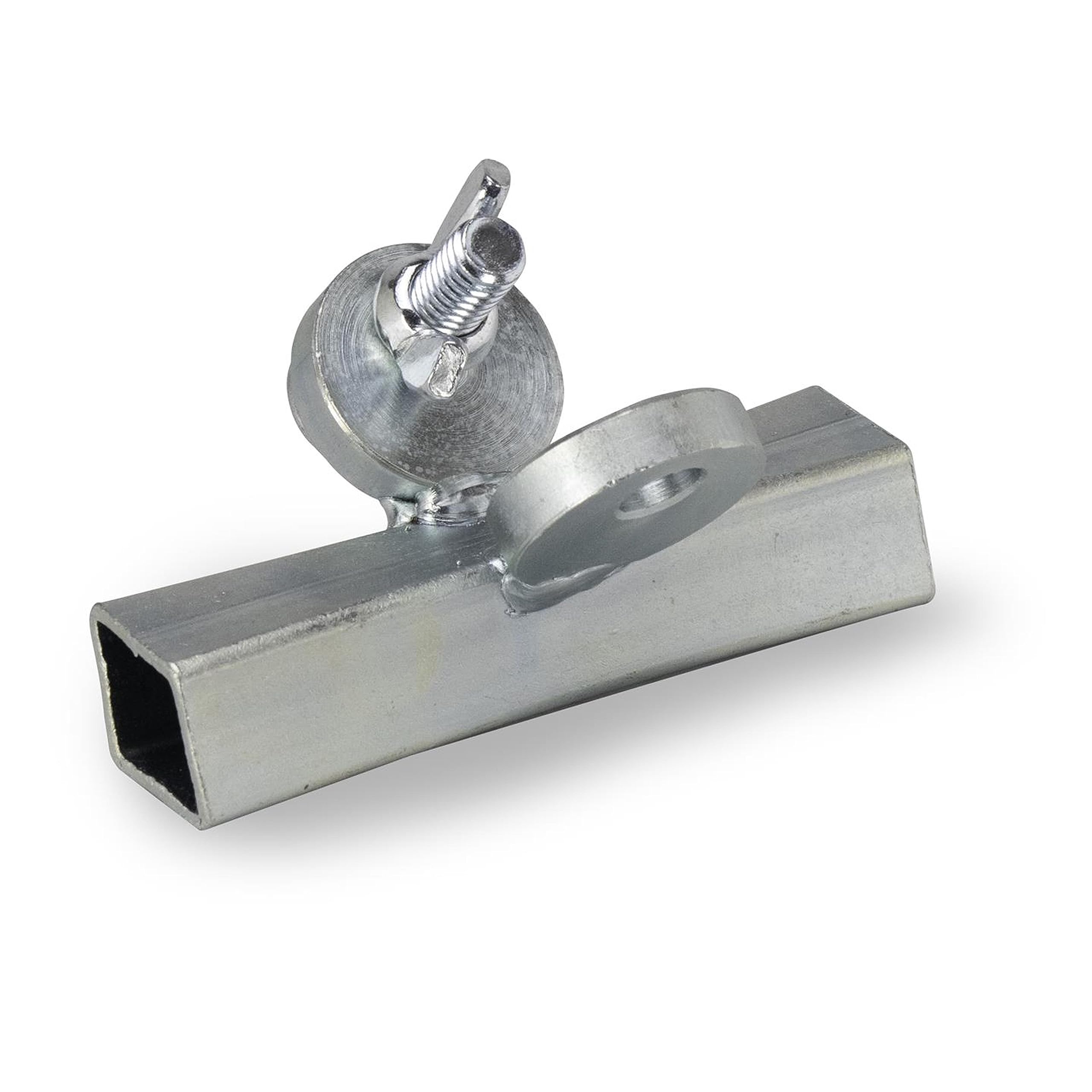 Marshalltown QLT 4816 Funny Trowel Handle Adapter – Double Clevis Bracket, Converts Hand Trowels into Small Fresnos, Compatible with Threaded Handles for Flexible Concrete Finishing