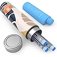 DISONCARE Odyssey 60H 3 Insulin Pens Cooler Travel Case Medication Cooler for Travel TSA Approved Diabetic Insulina EpiPen Carry Case Medicine Travel Cooler Bag Ice Pack with Medical Tag(Monstera)