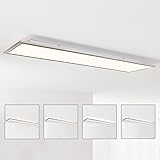 LED Panel, 120x30, 38 Watt, Deckenleuchte, dimmbar + Fernbedienung