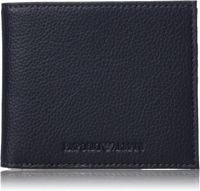 emporio armani men's wallets leather