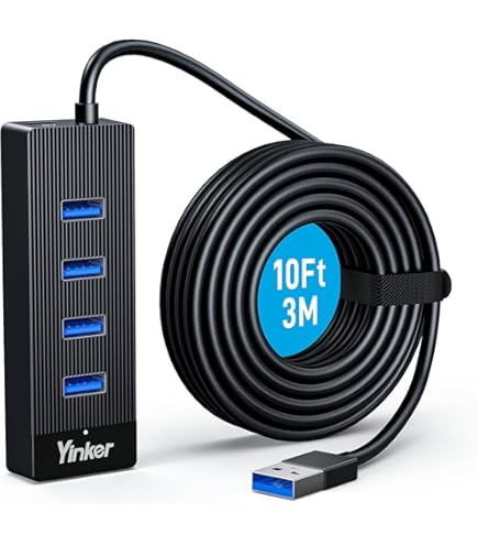 Amazon.com: Upgrade USB C Hub, Expander Multi USB Ports Cable 25FT